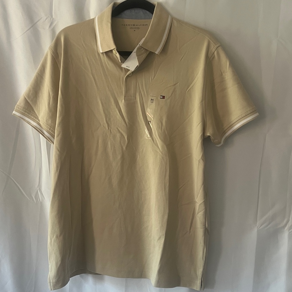 Tommy Hilfiger Light Tan Polo Shirt